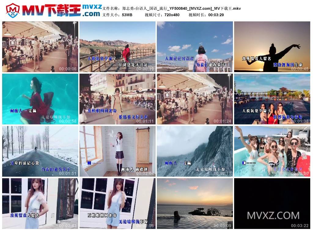 郑志勇-台语人_国语_流行_YF500840